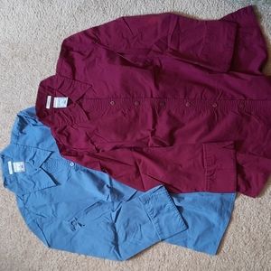 2 Old Navy maternity blouses